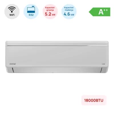 Klima TOYOTOMI Umi 4,6kW A++, Eco DC Inverter, – 15°C ~ 43°C, HEPA 3+