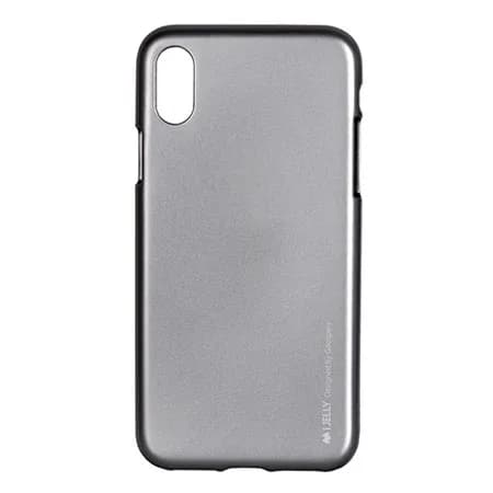 Zaštitna futrola Mercury i-Jelly metal case iPhone X gray
