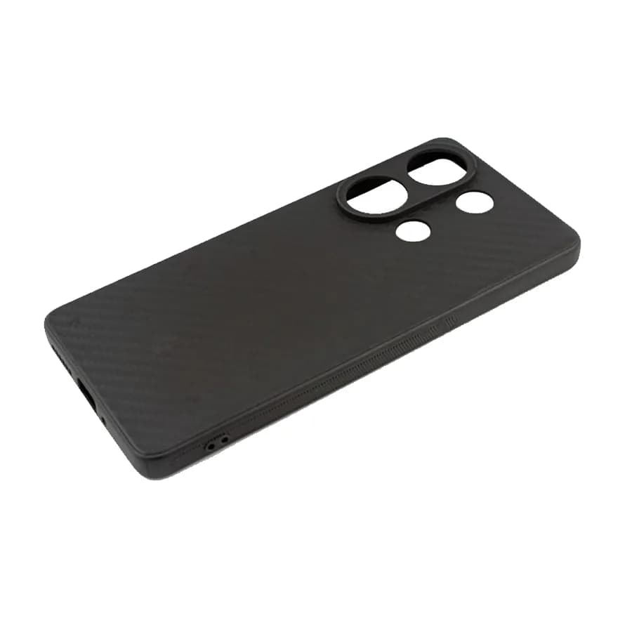 ZAŠTITNA MASKA TPU UGLJIČNA VLAKNA XIAOMI REDMI NOTE 13 PRO 4G CRNI