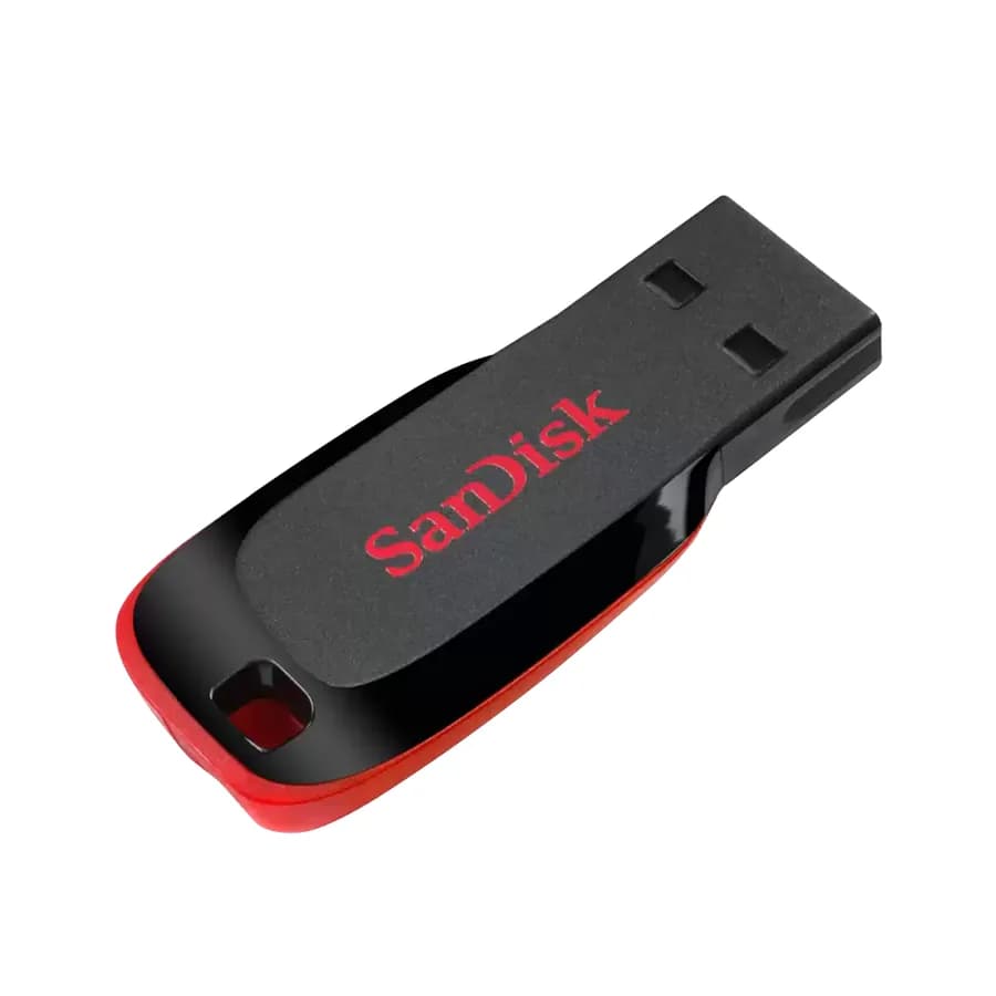 USB Memory stick SanDisk 128GB USB 2.0 Cruzer Blade Teardrope SDCZ50-128G-B35