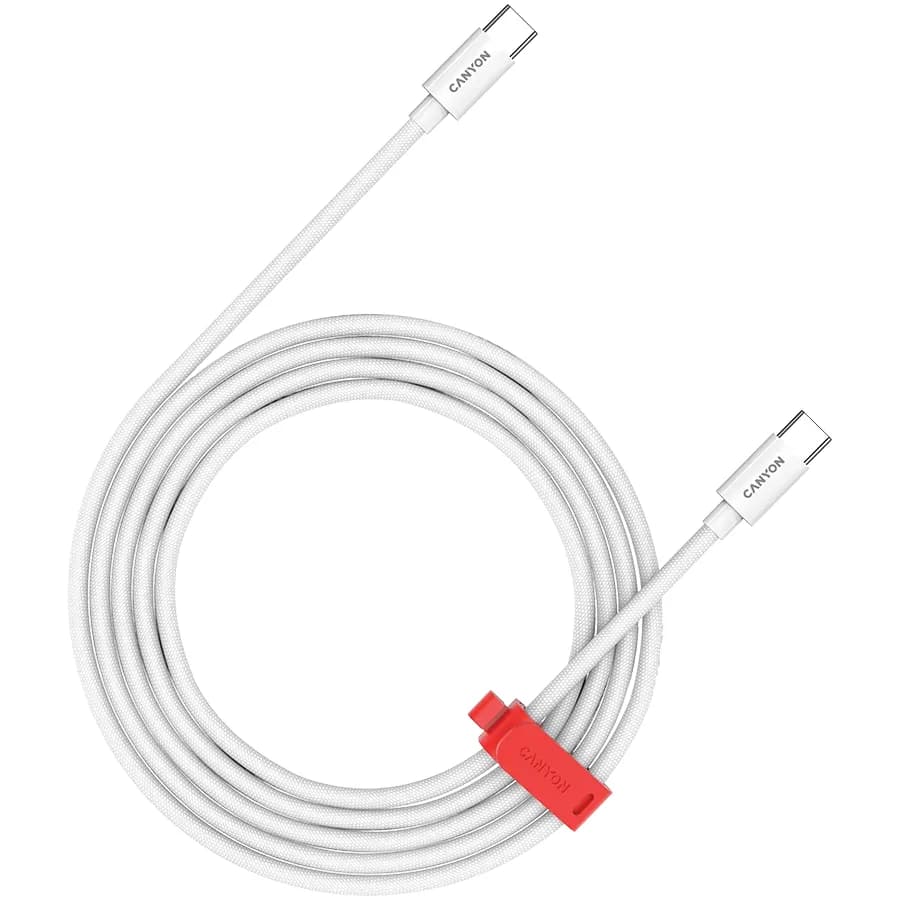 Canyon cable CC60AB C-C 60W Braided 2m White