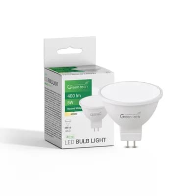 LED žarulja Green Tech 5W, 4000K, MR16, 220-240V, IP20, Sanan chip