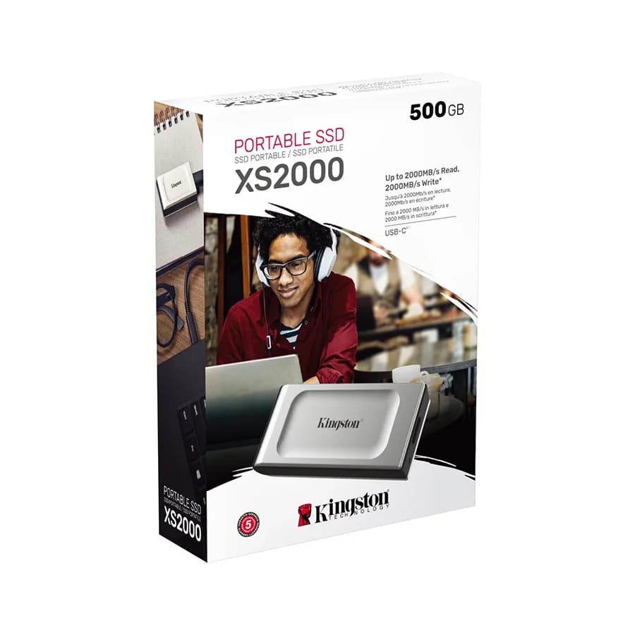 EXT.SSD 500 Kingston USB-C SXS2000/500G R/W:2000/2000MBs