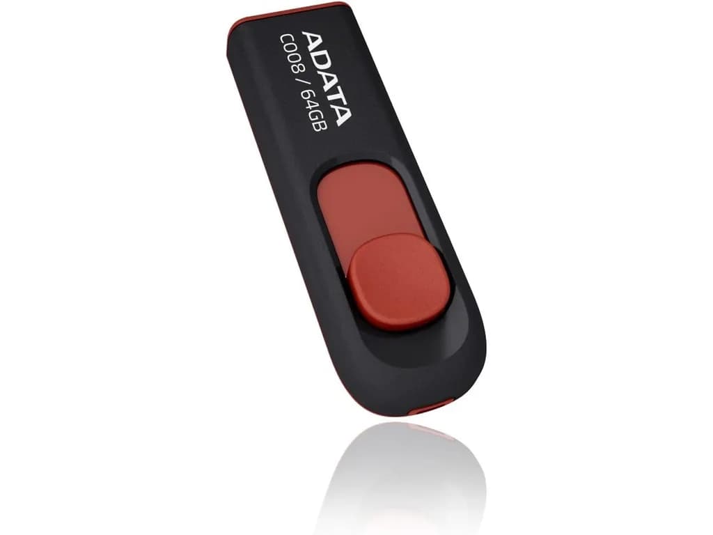 ADATA UFD 64GB C008 Black USB 2.0, USB memory stick R/W: 30/10 MB/s