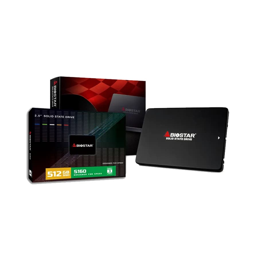 SSD BIOSTAR S160-512GB SATA3, 2,5"