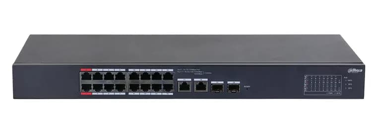 DAHUA switch PoE 18-portni upravljivi megabitni CS4218-16ET-240