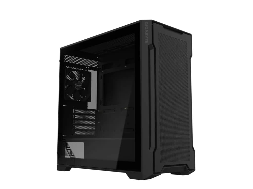 Gigabyte Case GB-C102G C102 Glass, Mid Tower, 2x 120mm Fans, mATX