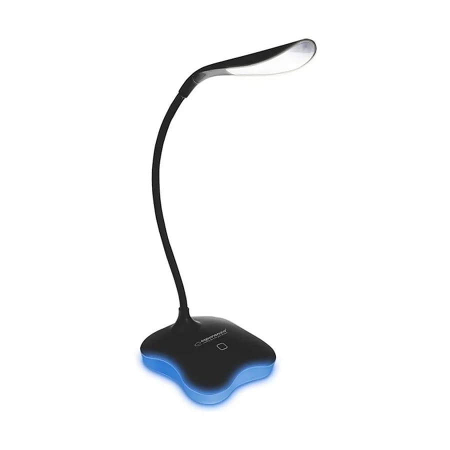 LED lampa ESPERANZA, LED DESK LAMP MIMOSA BLACK, ELD105K