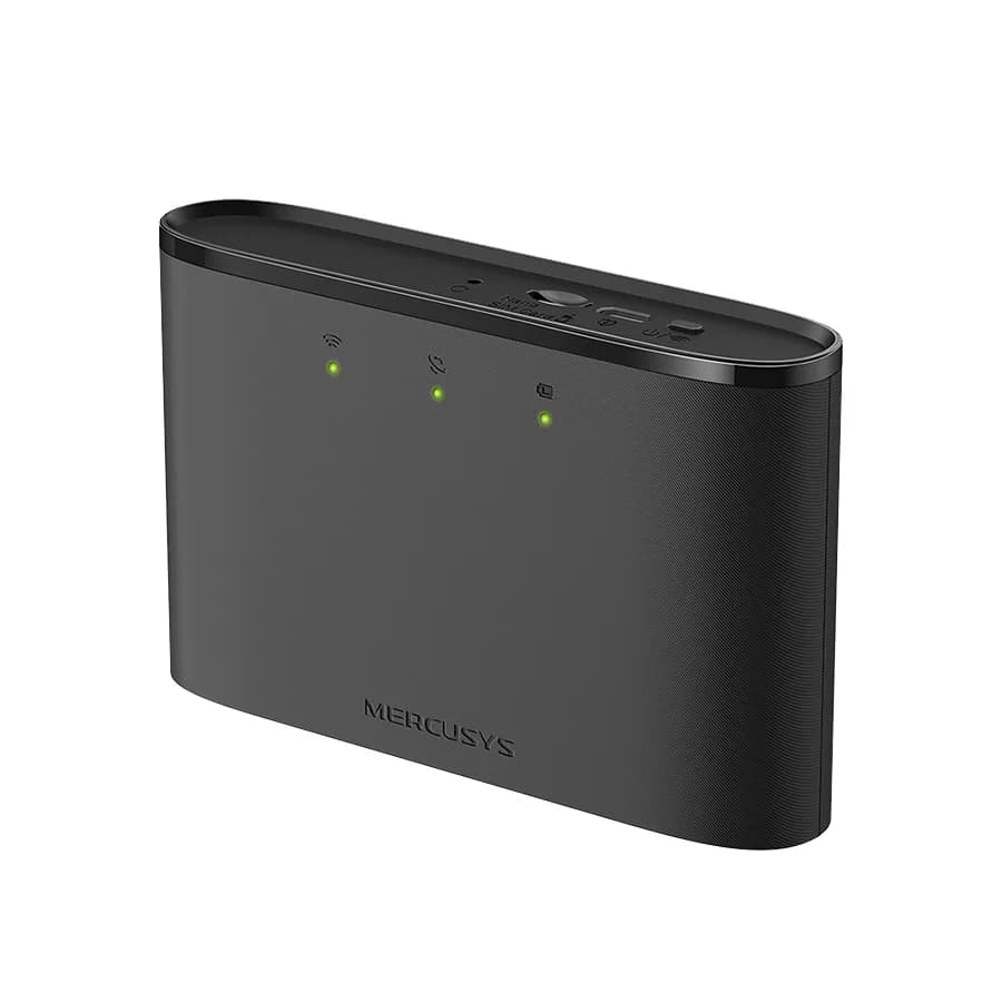 ROUTER Mercusys MT110 4G LTE mobilni Wi-Fi, 2200 mAh baterija, 4G LTE brzine do 150 Mbps, 150 Mbps WiFi 2,4 GHz, SIM kartica Plug and Play