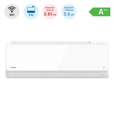 Klima TOYOTOMI Ora 12Q25INV 3,5 kW A++, Inverter, -15°C ~ 48°C