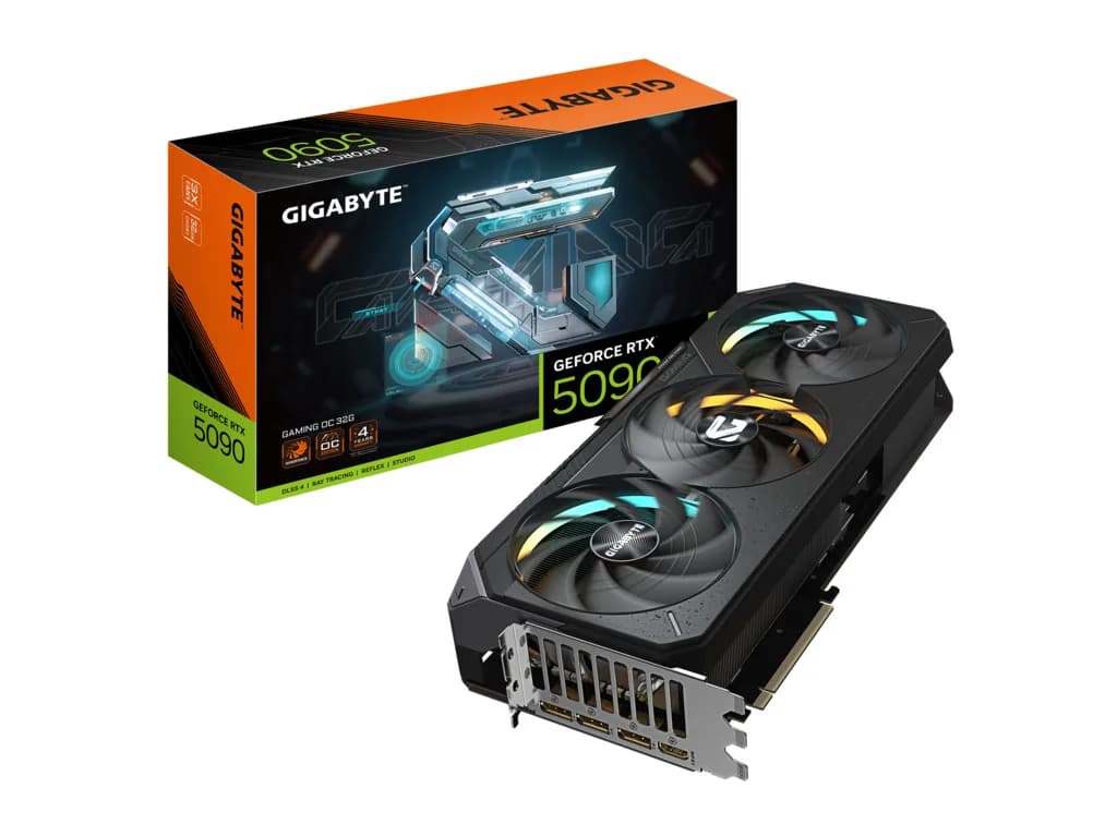 Gigabyte 5090 Gaming OC 32GB32GB GDDR7, 512-bit3x DP, 1xHDMI