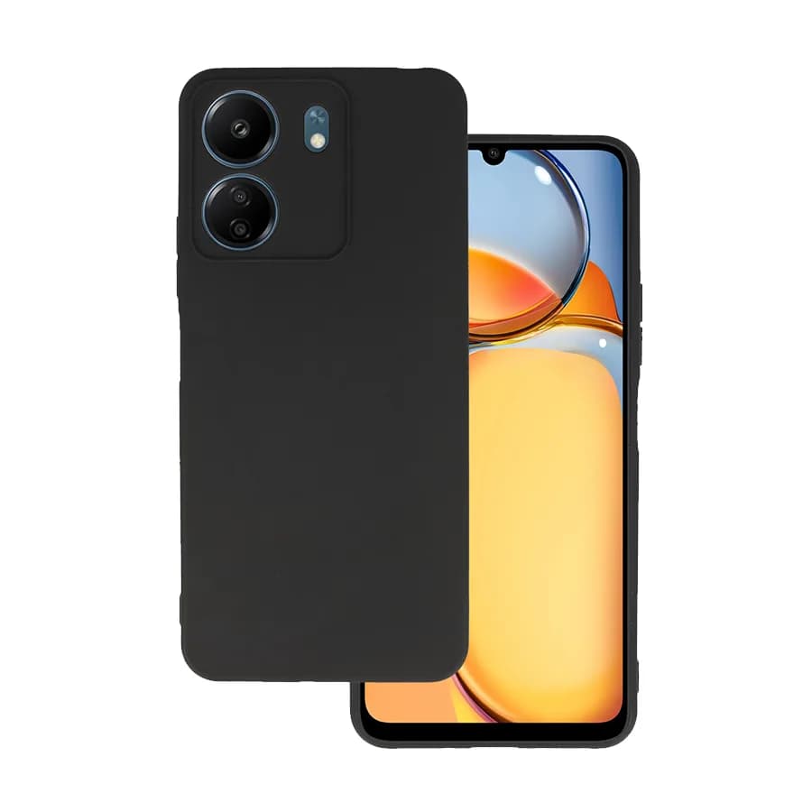 ZAŠTITNA MASKA TPU ORGINAL SILICON CASE XIAOMI REDMI 13C 4G BLACK