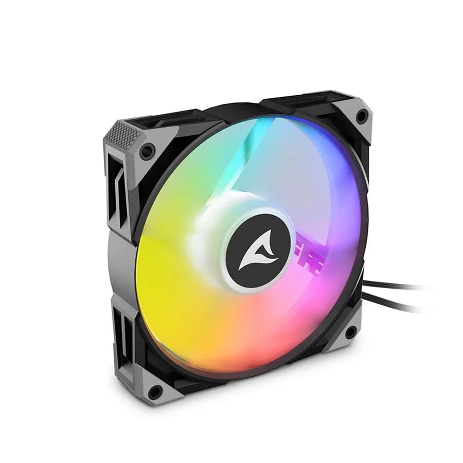 Ventilator Sharkoon Rebel F50 PWM ARGB Black, 120mm