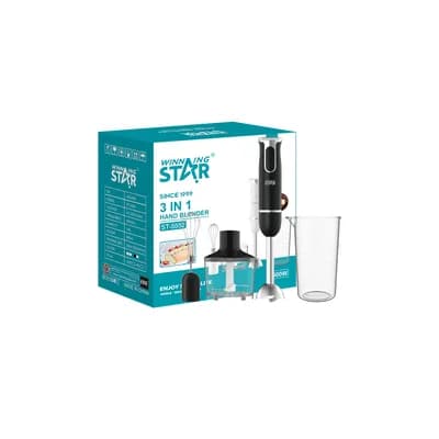 Štapni mikser Winning Star ST-5552-BK, 600W, crni, s 4 funkcije