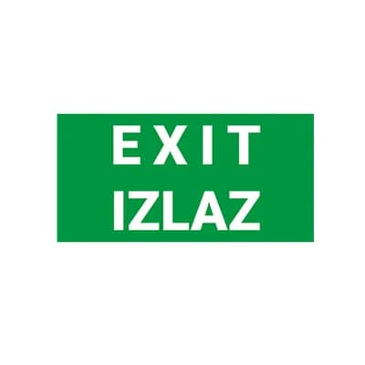 Ovjesna svjetiljka za nužnu rasvjetu Green Tech ELX-3W-NW