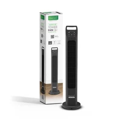 Ventilator stupni Green Tech 50W, 31“, timer, crna boja