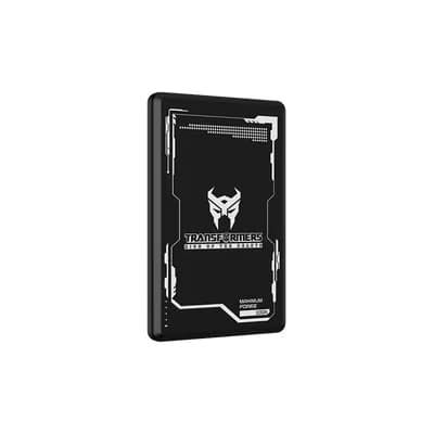 Power bank 5000 mAh i wireless punjač 10W Transformers TF-D01, crni