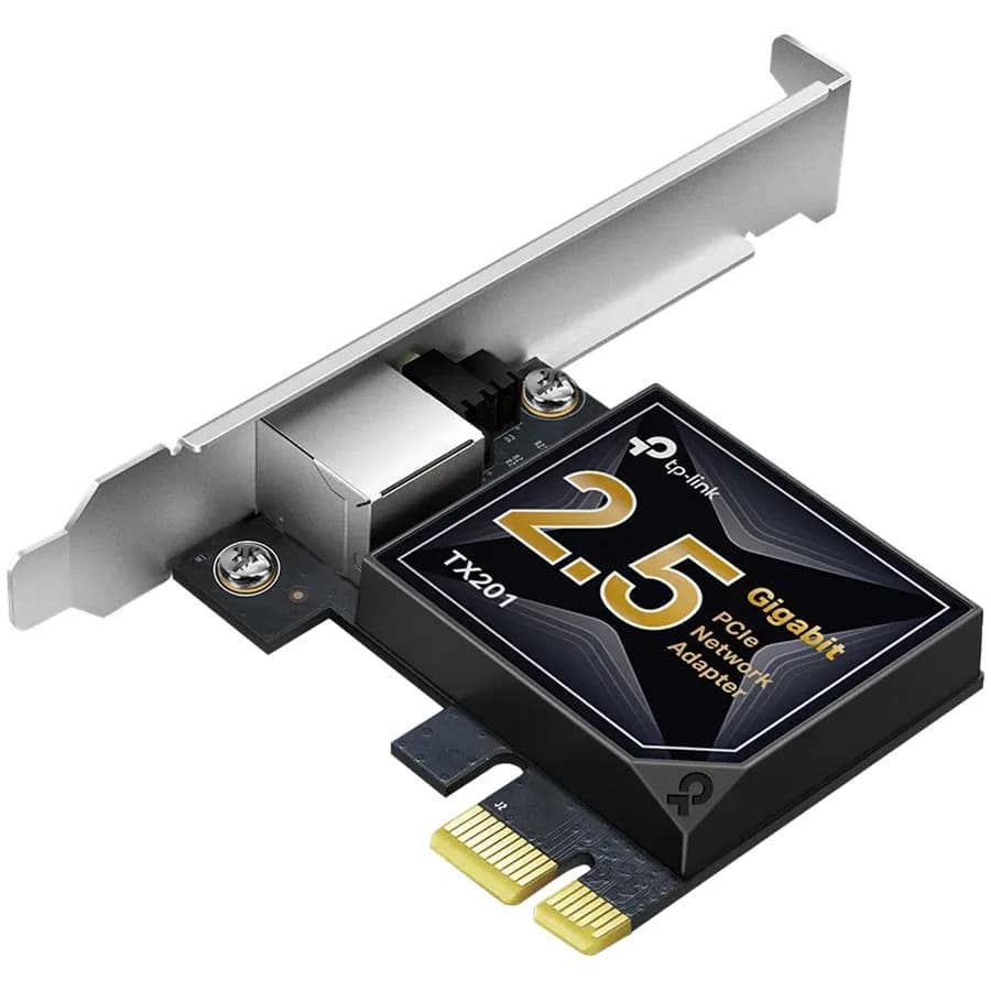 TP-Link TX201 2.5 Gigabit PCI Express Network Adapter, PCIe 2.1 ×1