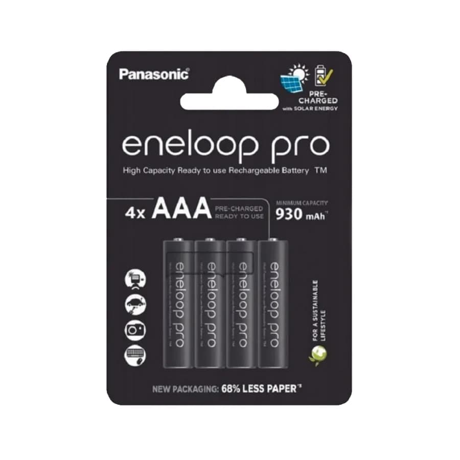 Panasonic punjive baterije eneloop Pro AAA/4B 4 kom. (BK-4HCDE/4CP)