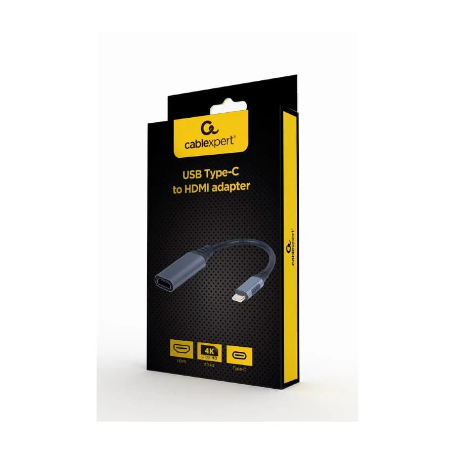 Type-C to HDMI, adapter kabl, GEMBIRD A-USB3C-HDMI-01