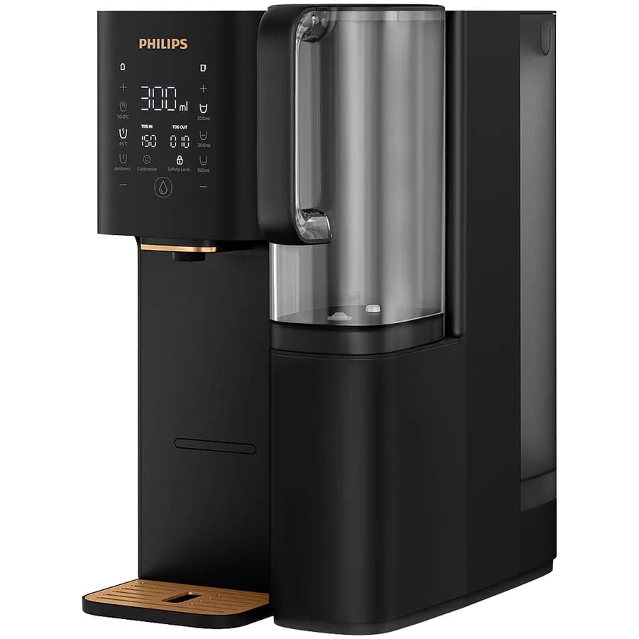 PHILIPS RO mineral water station ADD6920BK/10, Aquaporin, remineraliser, ambient + hot, black