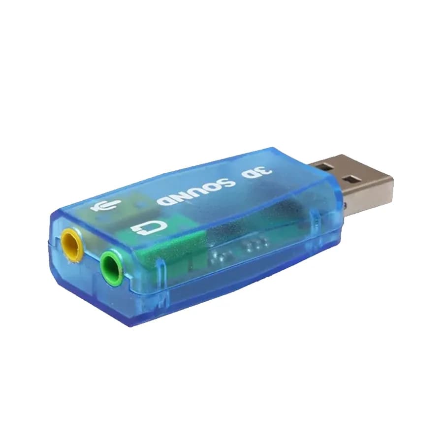 Zvučna kartica GEMBIRD, Virtus2, USB SC-USB-02