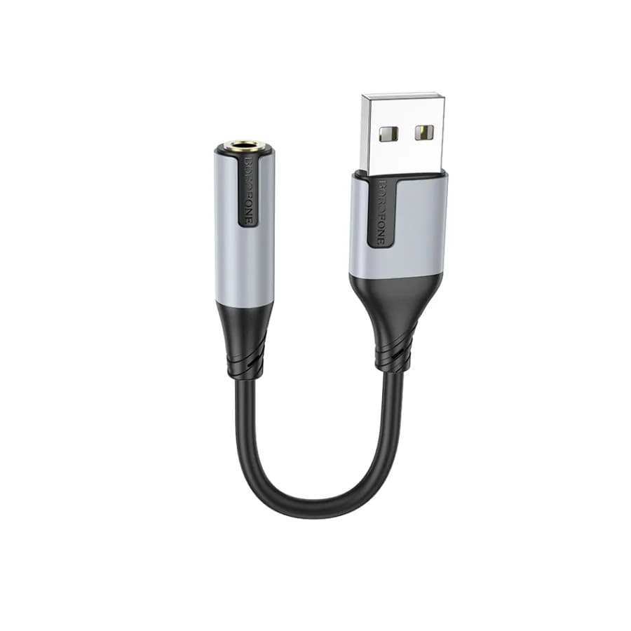 USB zvučna kartica BOROFONE BV19 Creator USB to 3.5mm black