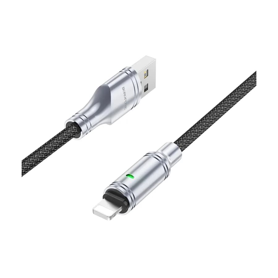 USB kabal BOROFONE BU40 Advantage charging data cable 1,2m, 2,4A iPhone/lightning black