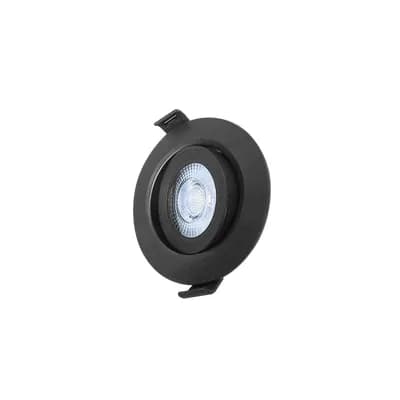 LED downlight Green Tech 5W, 4200K, crna boja