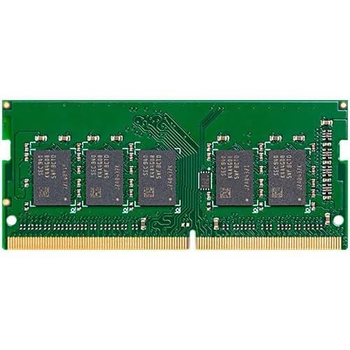 Synology 4 GB DDR4 ECC Unbuffered SODIMM Memory Module EAN:4711174724031, for models : RS1221RP+, RS1221+