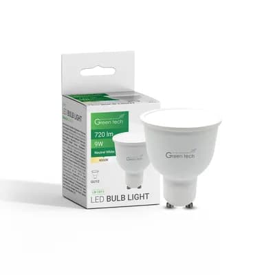 LED žarulja Green Tech 9W, 4000K, GU10, IP20, Sanan chip
