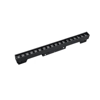 LED magnetna svjetiljka Green Tech 18W, 3000K, IP20, OSRAM LED, crna boja