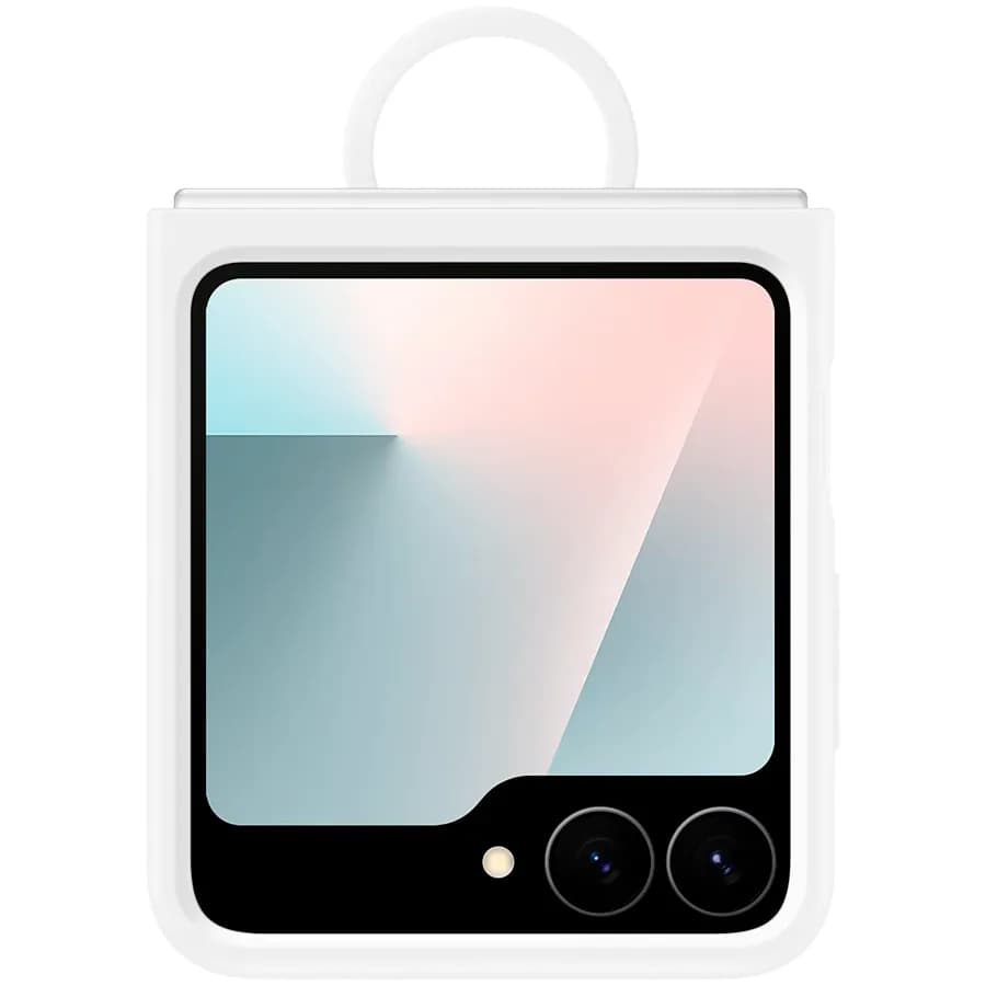 Samsung Galaxy Z Flip6 / Flip7 FE Silicone Case White