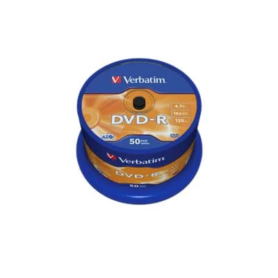 DVD-R Verbatim 4.7GB 16x, 50/1, spindle