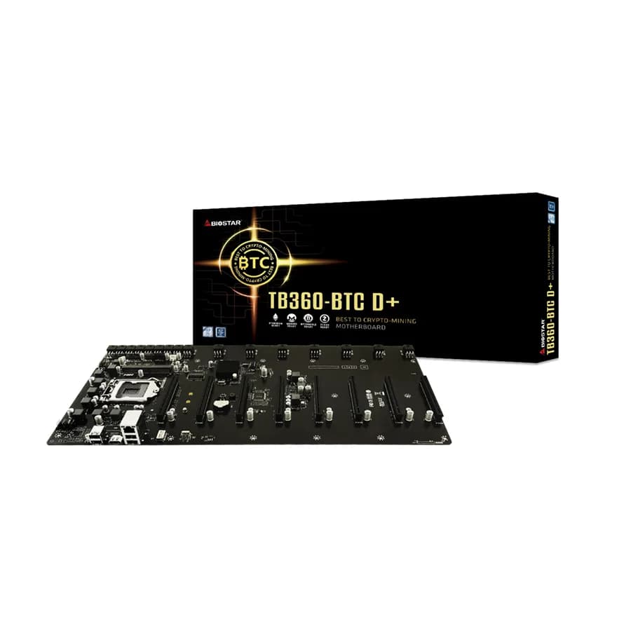 MB BIOSTAR TB360-BTC D+, Intel B360, Socket 1151, GbE