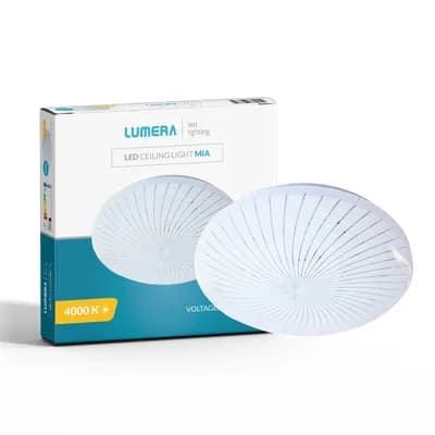 LED plafonjera Lumera Lighting Mia, 18W, 4000K, promjer 34cm