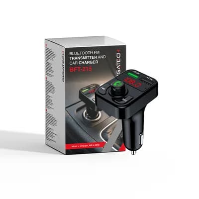 Bluetooth FM transmiter i autopunjač Gigatech BFT-215