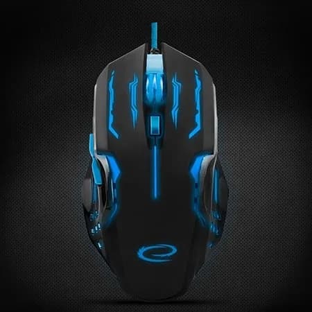 Miš ESPERANZA GAMING APACHE 6D MX403, BLUE, 2400dpi, ergonomic, EGM403B
