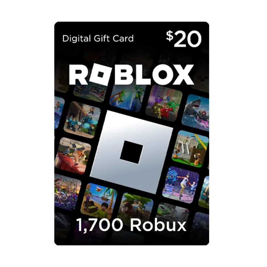 Roblox 20$ - 1700 Robux (USA)