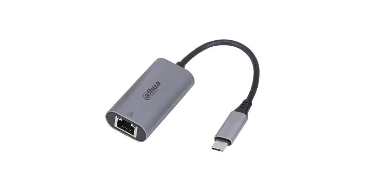 DAHUA Multi DockingStation DH-TC31 USB 3.0 Type-C to RJ45 Adapter