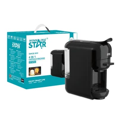 Aparat za kavu na kapsule Winning Star ST-9705, 0.6L, 1450W, 4 u 1