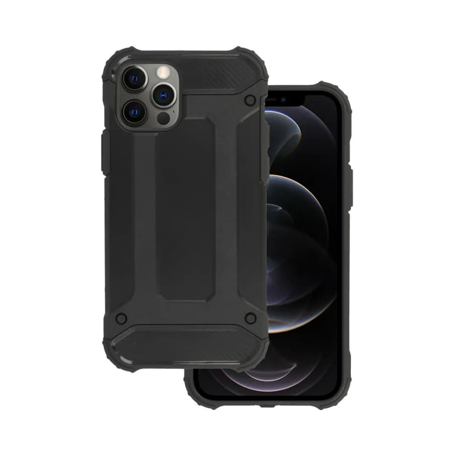 ARMOR CARBON CASE ZA IPHONE 12 PRO MAX CRNA