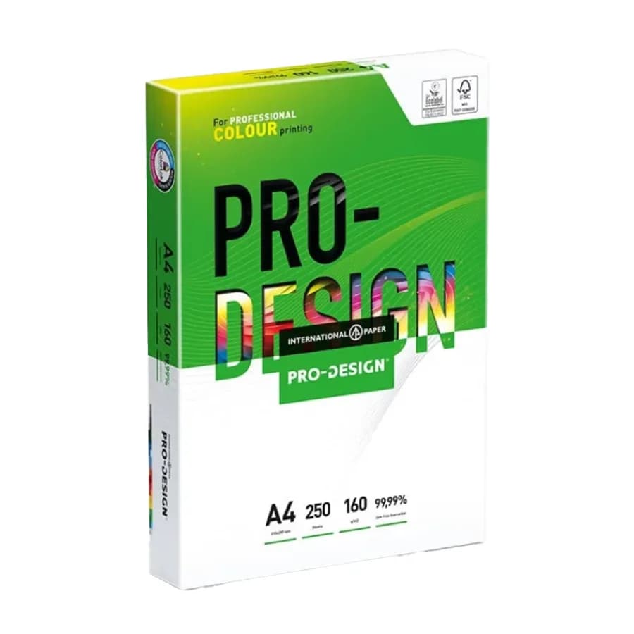 PAPIR PRO DESIGN A4 160g 250/1 SYLVAMO