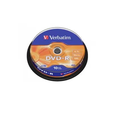 DVD-R Verbatim 4.7GB 16x, 10/1, spindle