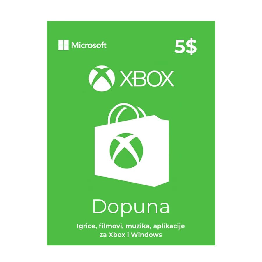 Xbox gift card 5$ - United States