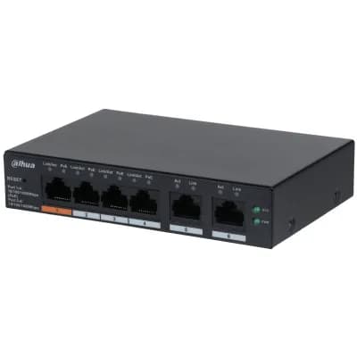 DAHUA switch PoE 4-portni (4+2) cloud upavljivi gigabitni CS4006-4GT-60