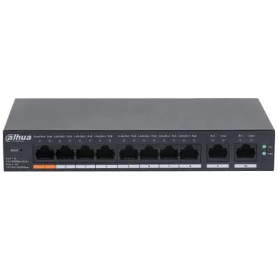 DAHUA switch 10-port PoE 8-port Colud Managed CS4010-8ET2GT-60