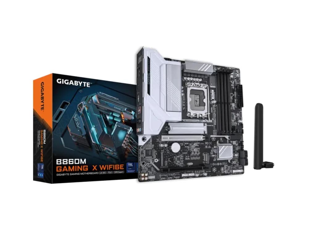 Gigabyte MB B860M Gaming X LGA1851;4xDDR5; 2xM.2; 4xSATA 6xUSB; HDMI, DP; USB Type-C, mATX;