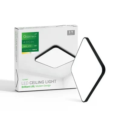 LED plafonjera Green Tech 36W, 4000K, 48x48cm