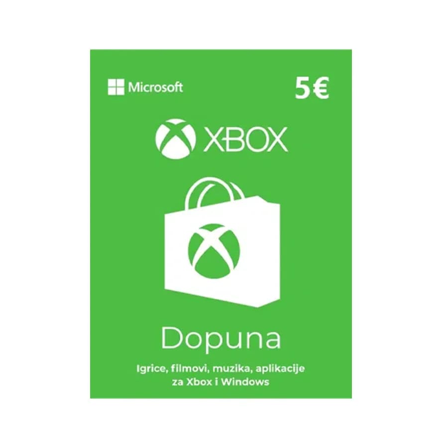 Xbox gift card 5€ EU